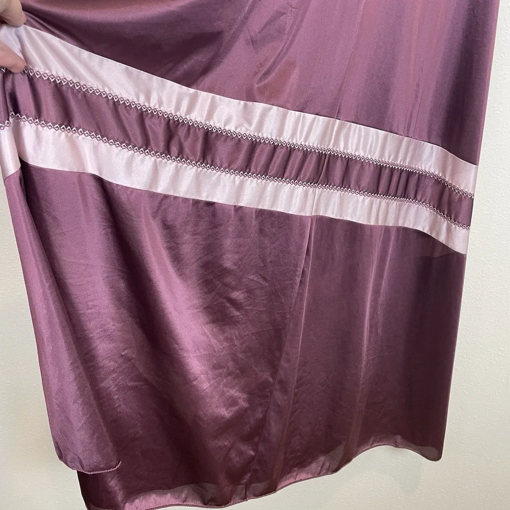 Vintage Vassarette Juniors‎ Bathrobe and Night Gown Set Size 7 Junior Milkmaid